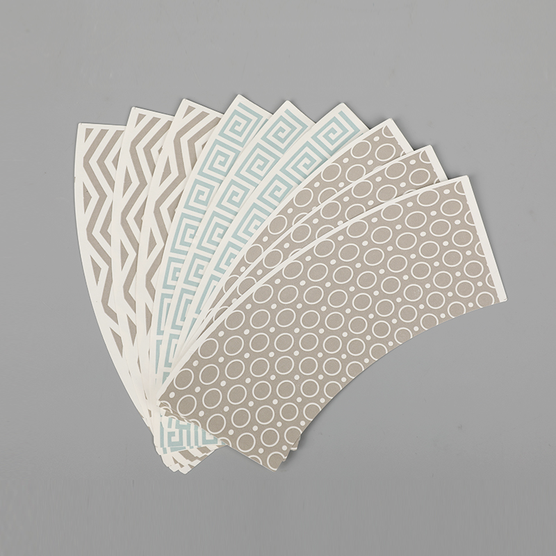 Belagt PE Blank Paper Cup Råstoffvifte